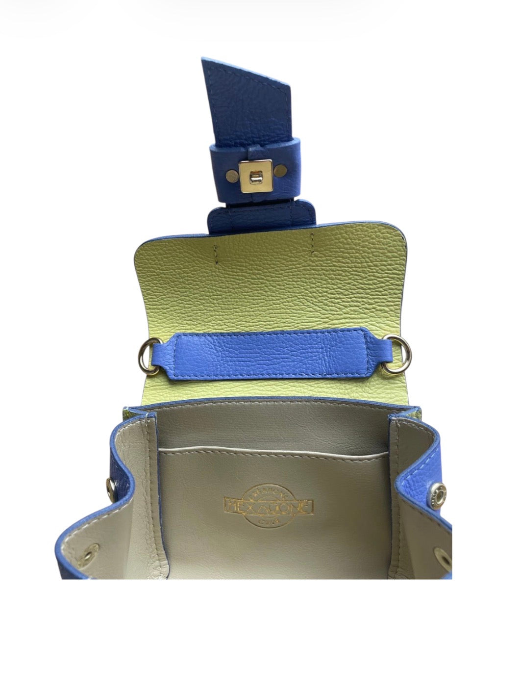 Sac à main femme cuir bicolore | POLLY