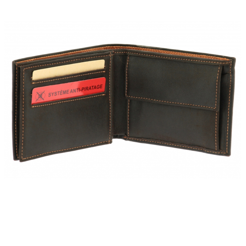 AA - HORIZON marron fil orange