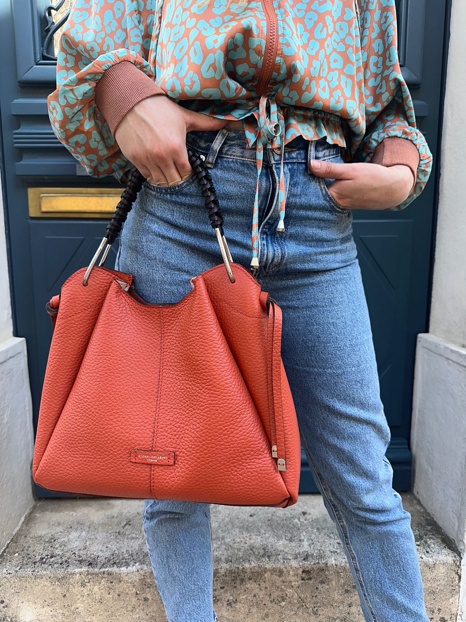 Sac à main cuir | SCOUBY Gianni Chiarini