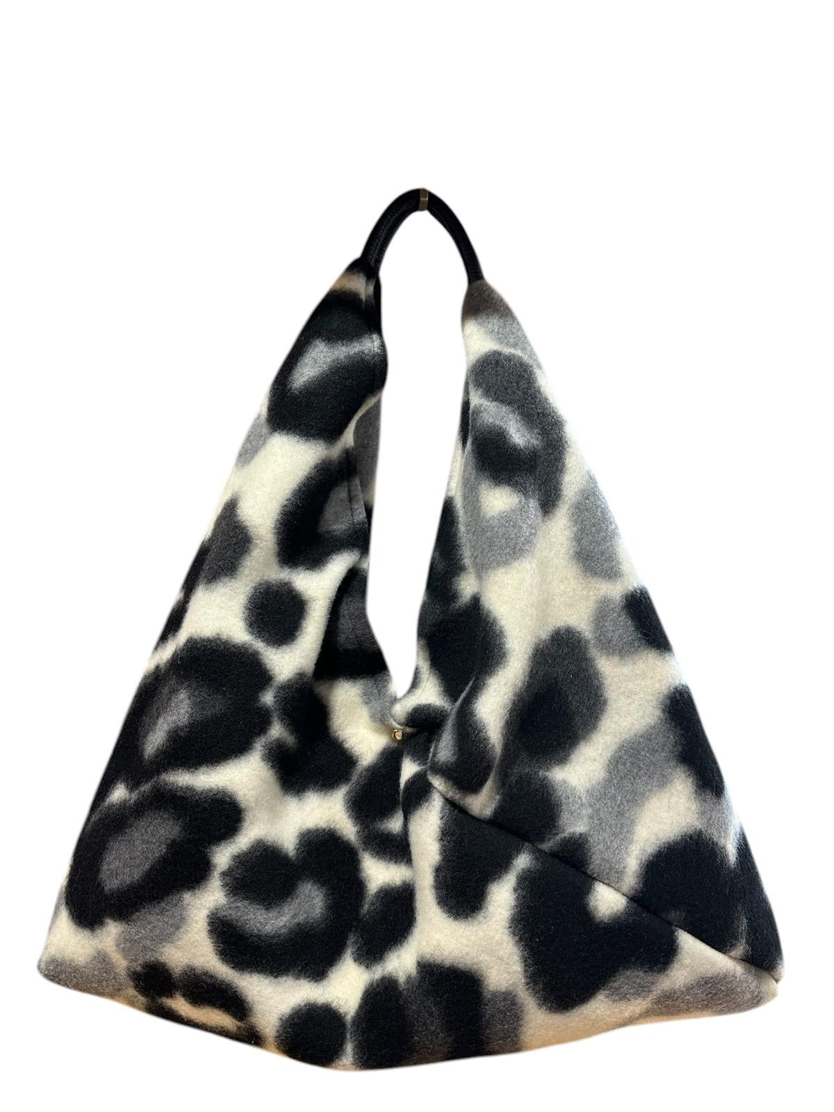 Sac textile et cuir | SAC PLAID