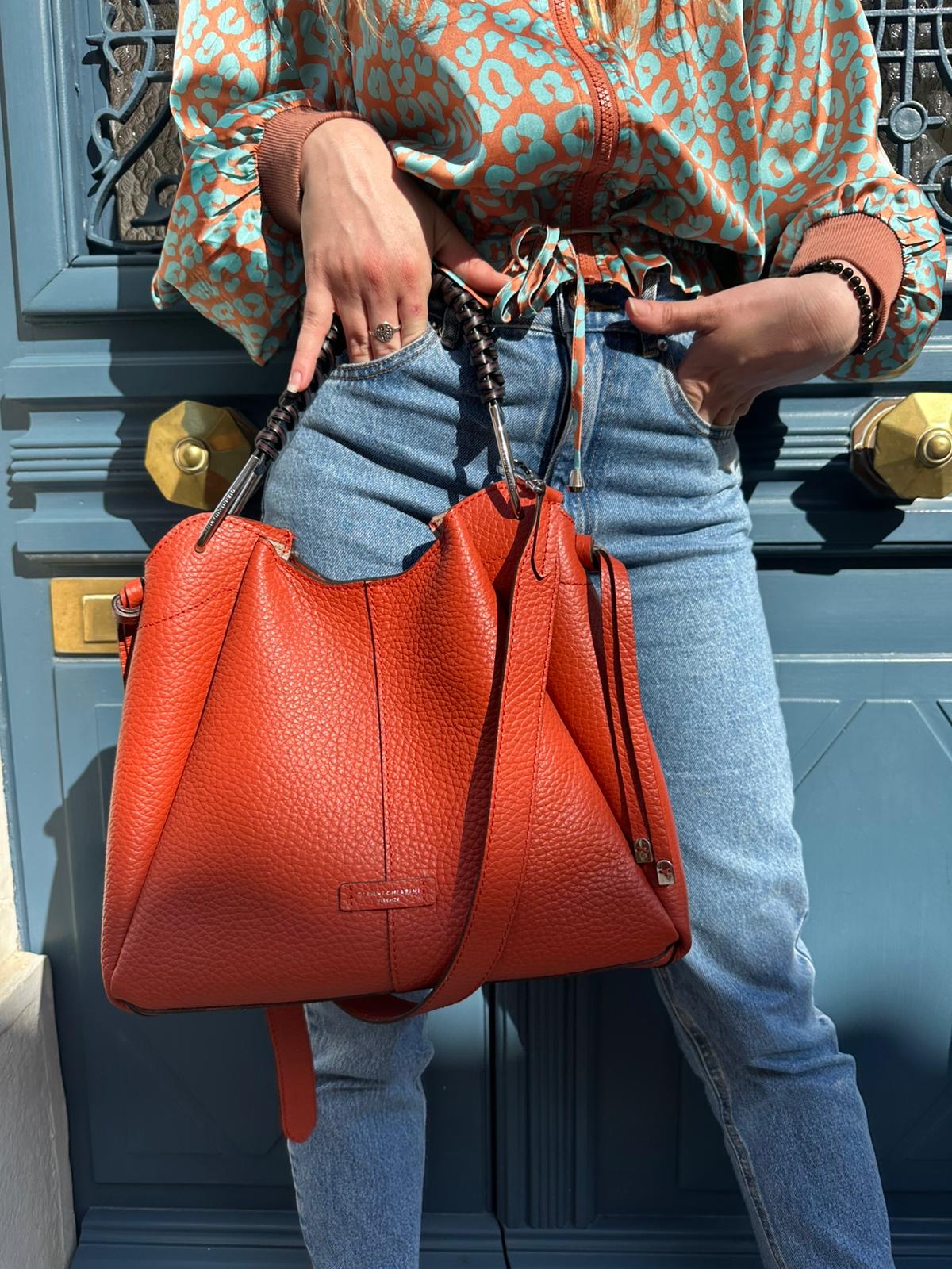 Sac à main cuir | SCOUBY Gianni Chiarini