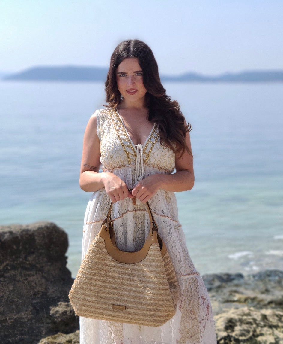 Sac à main cuir | MARCELO PAILLE de GIANNI CHIARINI