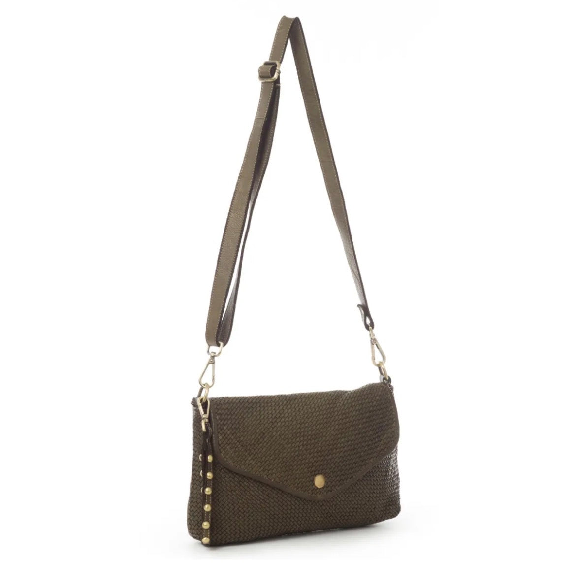 Sac en cuir | ENVELOPPE TRESSÉE