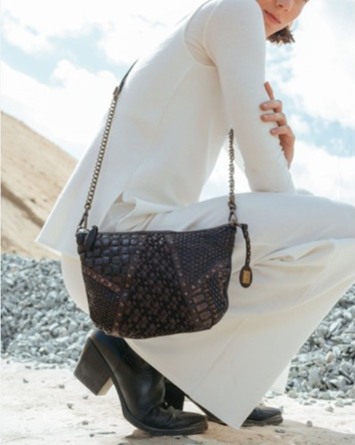 Sac cuir | POCHETTE PATCHOU BIBA