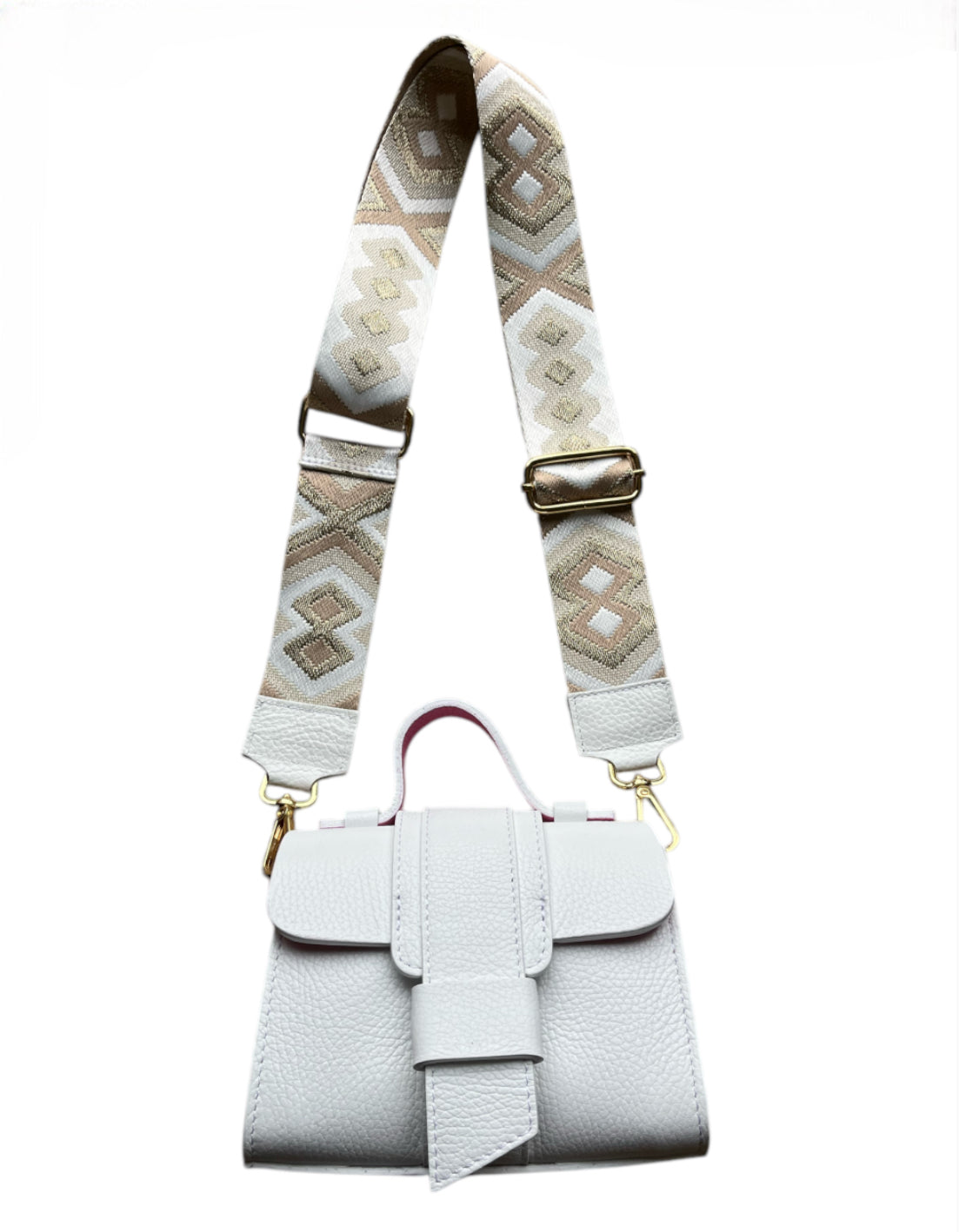 Sac à main femme cuir bicolore | POLLY