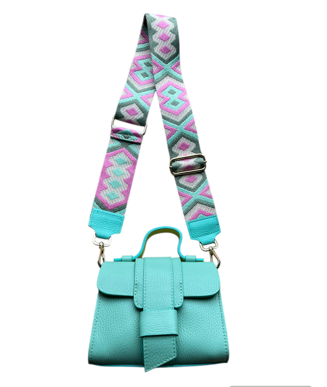 Sac à main femme cuir bicolore | POLLY