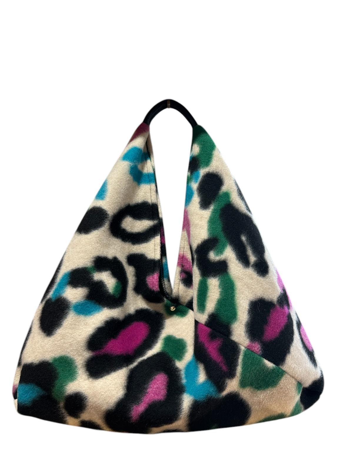 Sac textile et cuir | SAC PLAID