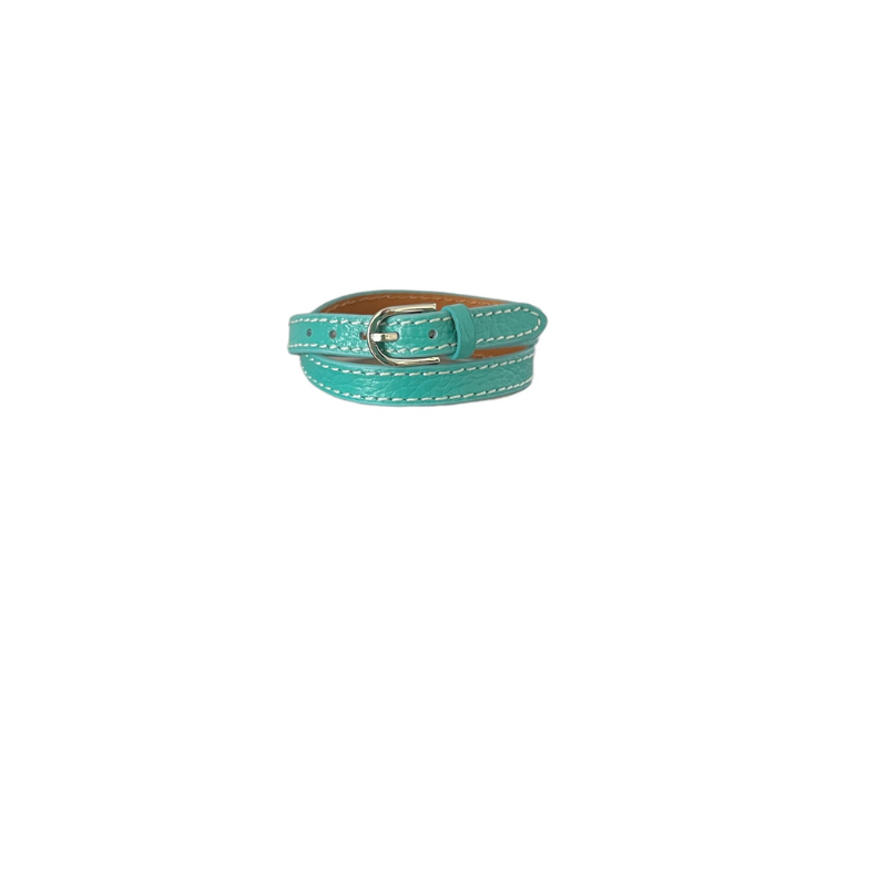  BRACELETS TWINS BLEU TURQUOISE