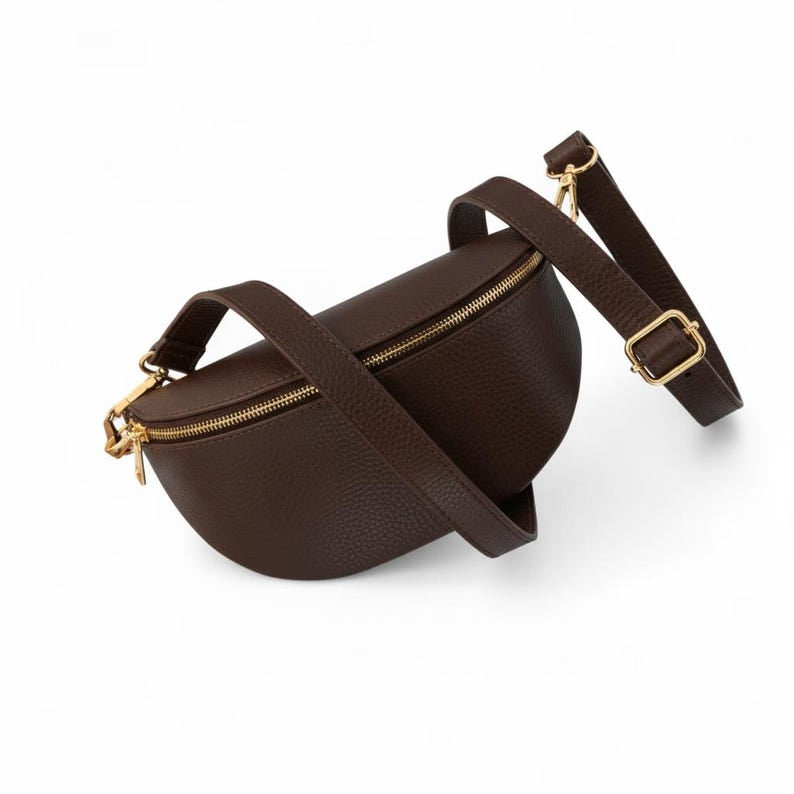 Sac banane cuir femme | BANANE SMALL