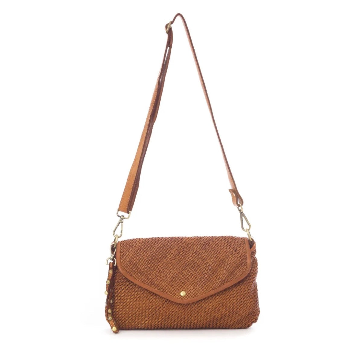 Sac en cuir | ENVELOPPE TRESSÉE