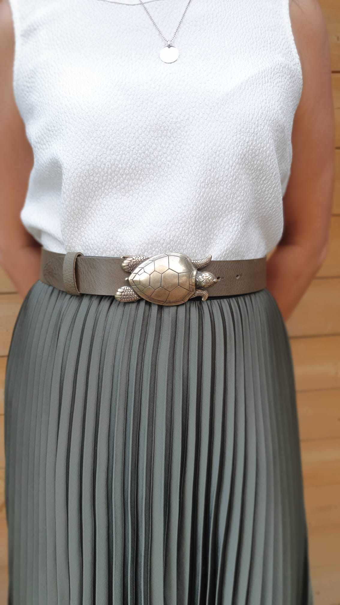 Ceinture cuir | TORTUE