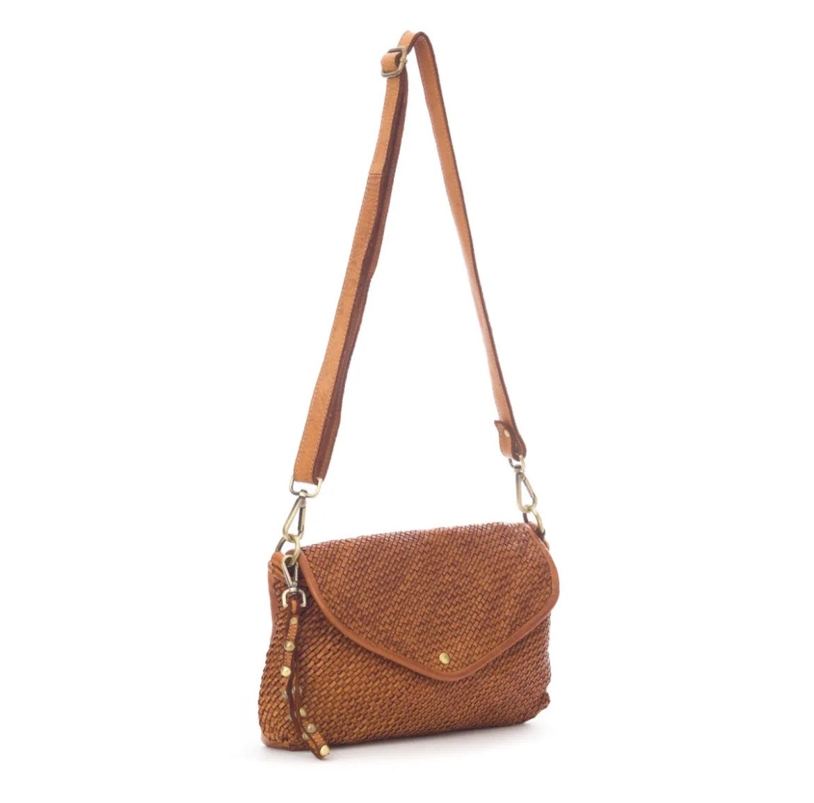 Sac en cuir | ENVELOPPE TRESSÉE
