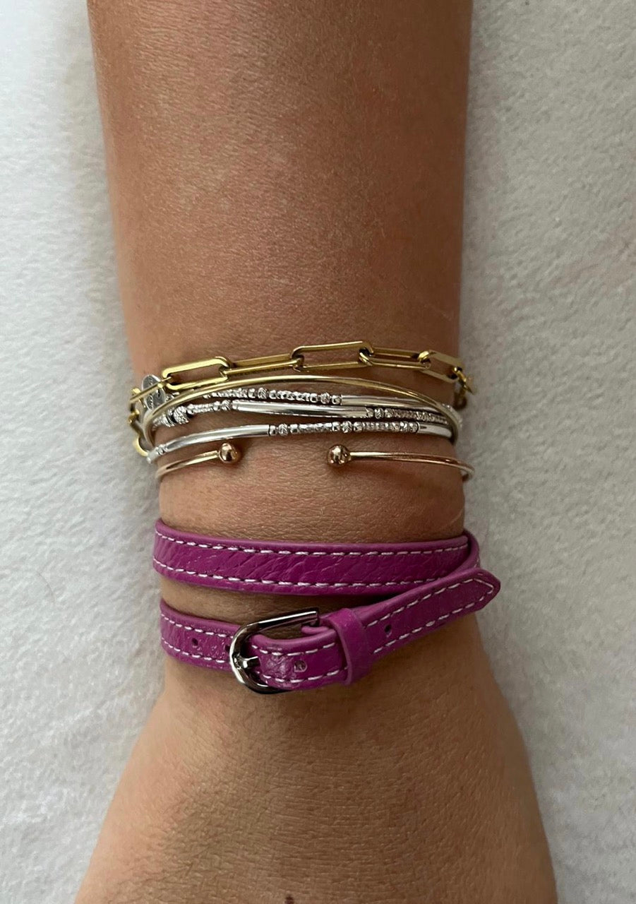 Bijoux en cuir | BRACELETS TWINS