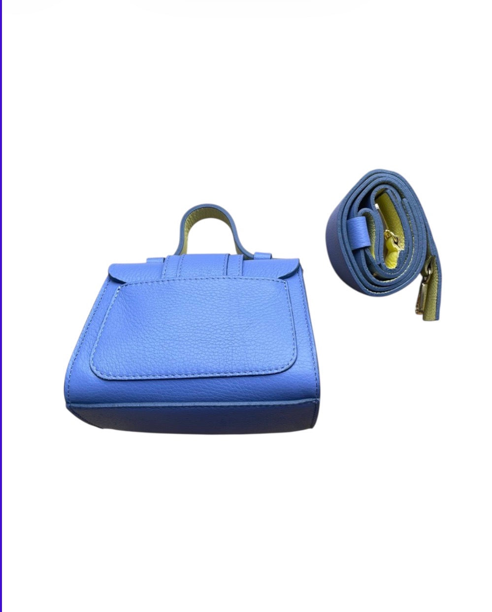 Sac à main femme cuir bicolore | POLLY