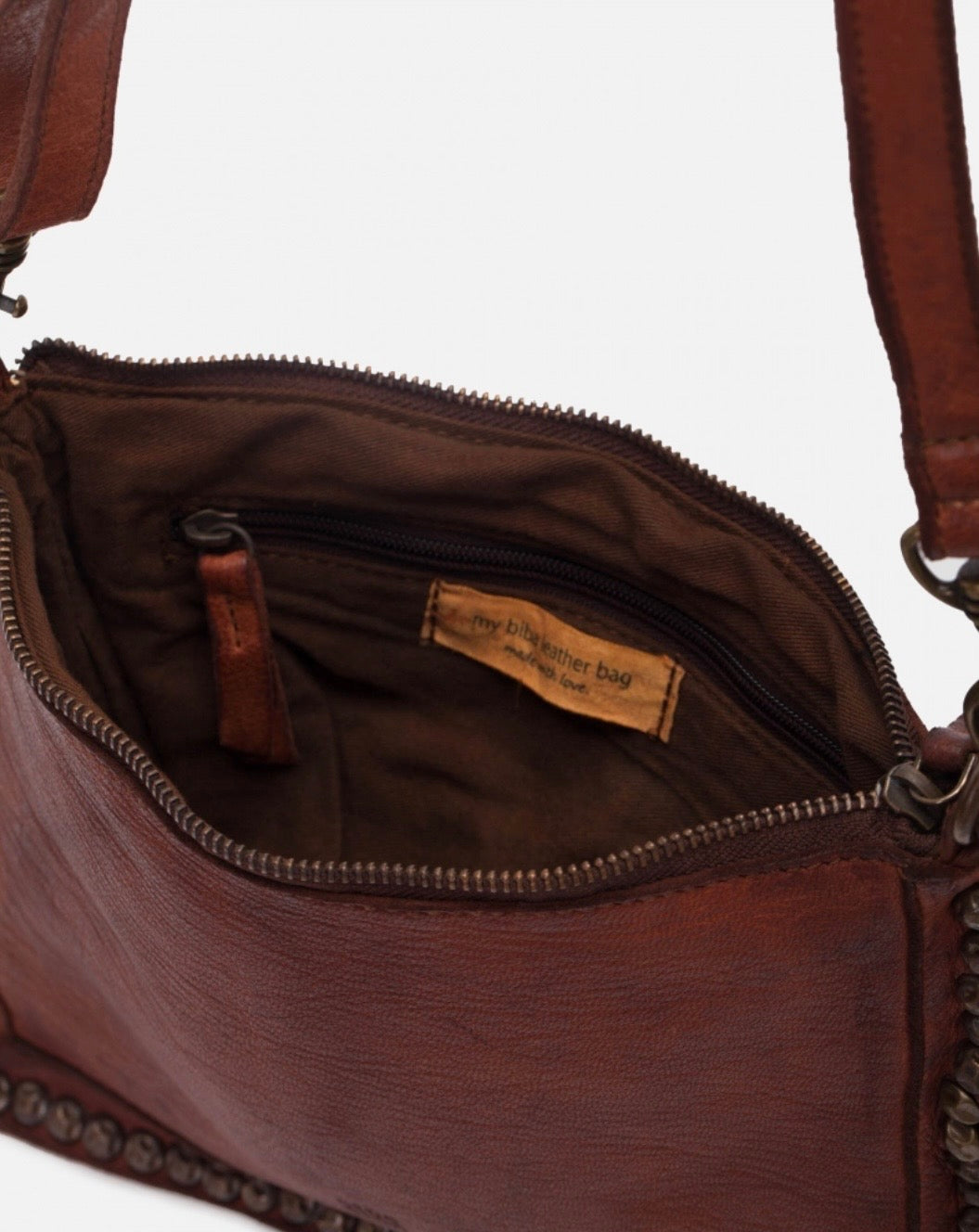 Sac bandoulière cuir | CLOUBAG BIBA