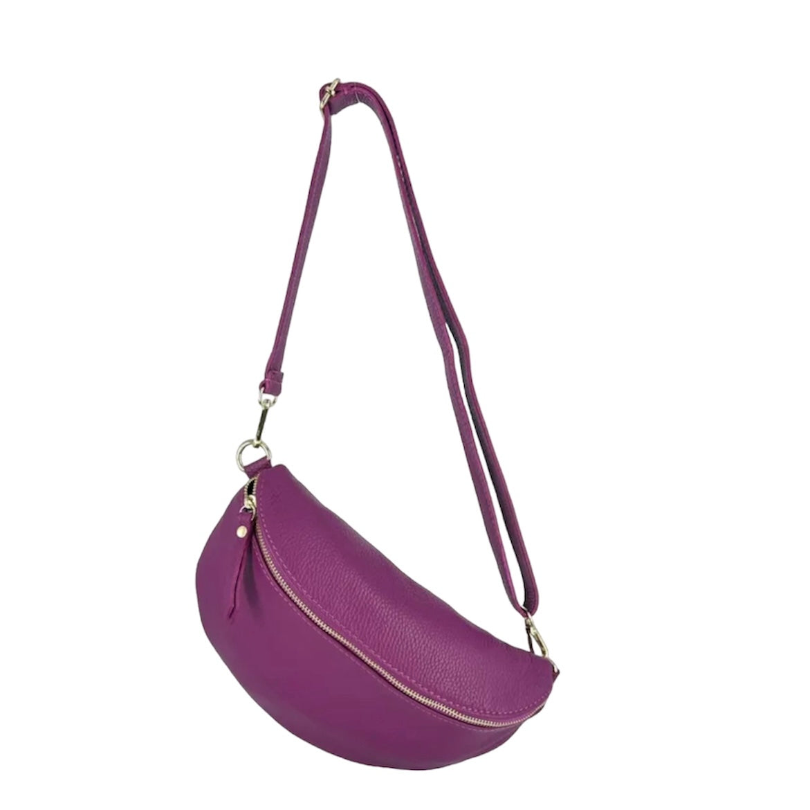 Sac banane cuir femme | BANANE LARGE