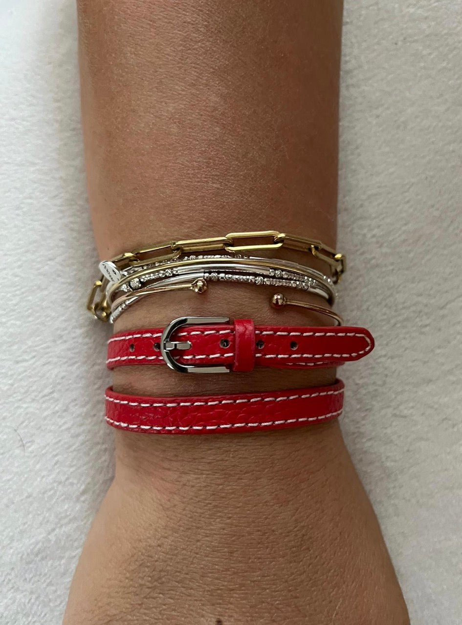 Bijoux en cuir | BRACELETS TWINS